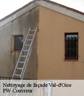 Nettoyage de façade 95 Val-d'Oise  FW Couvreur
