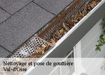 Nettoyage et pose de gouttière