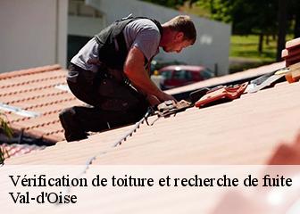 Vérification de toiture et recherche de fuite Val-d'Oise 