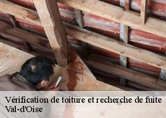 Vérification de toiture et recherche de fuite Val-d'Oise