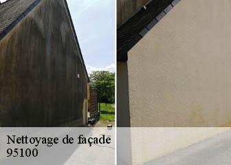 Nettoyage de façade  95100