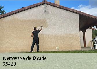 Nettoyage de façade 95420
