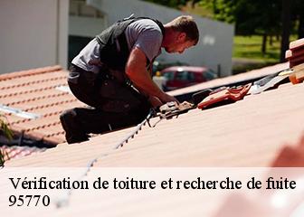 Vérification de toiture et recherche de fuite 95770